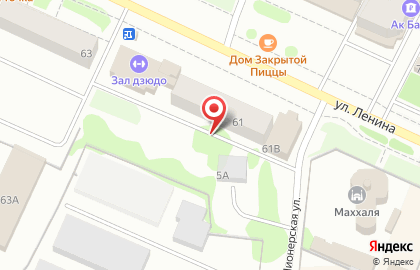 Риволи на улице Ленина на карте