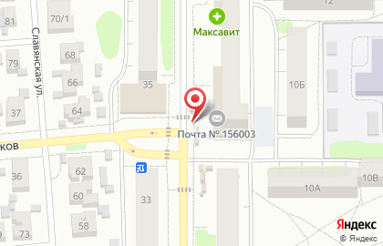 Магазин и киоск Мясной двор на Боровой улице на карте