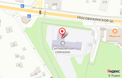 Салтыковская гимназия на карте