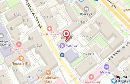 Эскиз на Воронцовской улице на карте