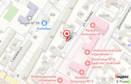 Апартамент Сочи на карте