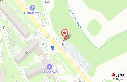 Автостоянка в Екатеринбурге на карте