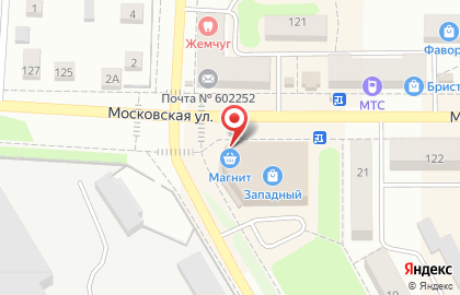 Салон оптики Тамара на Московской улице на карте