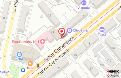 Магазин-салон Квадро-Интерьер в Железнодорожном районе на карте