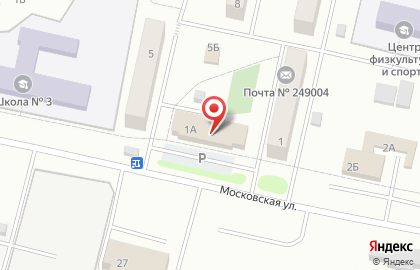 Магазин пива на Московской улице на карте