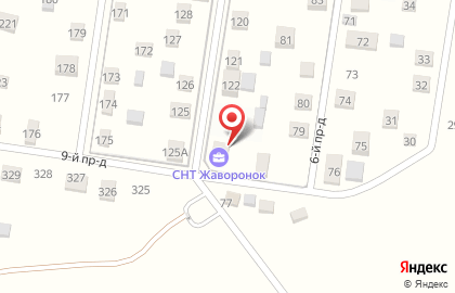 Жаворонок на карте