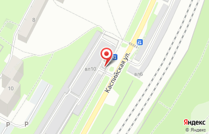 Автостоянка Мгса на Каспийской улице на карте