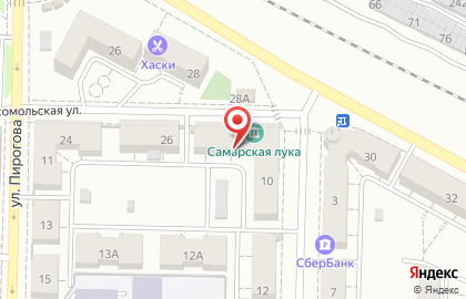 Участковый пункт полиции Отдел МВД России по г. Жигулевску на Комсомольской на карте