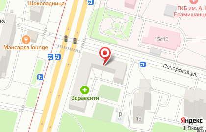 Совет ветеранов войны и труда Бабушкинского района на Енисейской улице на карте