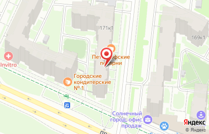 Аптека ЛекОптТорг в Санкт-Петербурге на карте