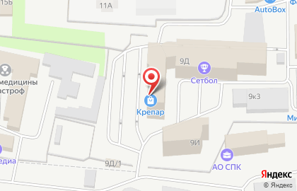 Транспортная компания Новотэк в Свердловском районе на карте