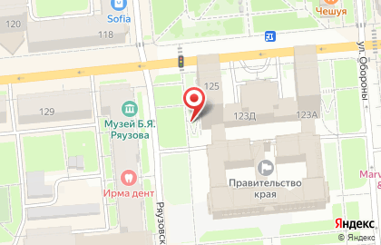 Министерство промышленности и торговли Красноярского края на карте