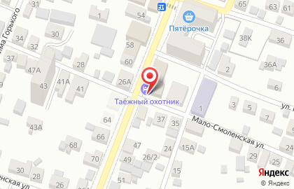 Гостиница Таежный охотник на карте
