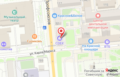 Вариант на улице Профсоюзов на карте