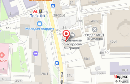 СервисКомп-М на Полянке на карте