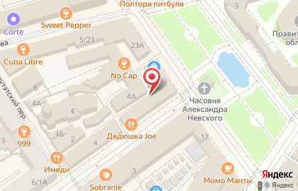 Банкомат АКБ Югра, филиал в г. Ярославле на Депутатской улице на карте