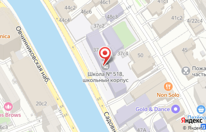 ГБОУ Школа № 518 на карте