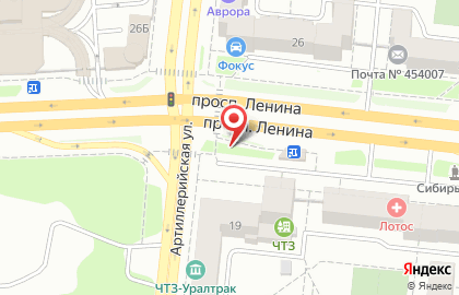 Цветочный каприз в Тракторозаводском районе на карте