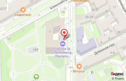 Банкомат СберБанк в Санкт-Петербурге на карте