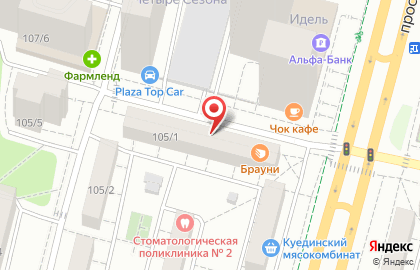 Студия маникюра и оформления бровей Gastronom в Орджоникидзевском районе на карте