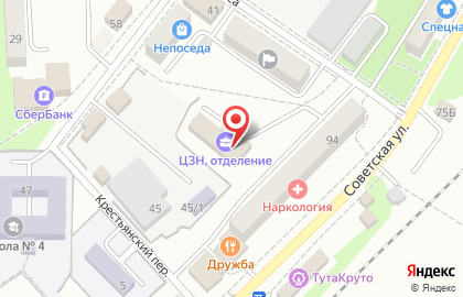 Центр занятости населения во Владивостоке на карте