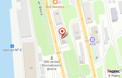 Суши-бар Киото в Петропавловске-Камчатском на карте