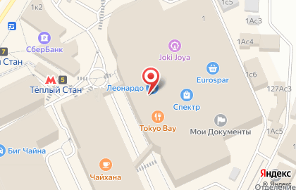 Банкомат Интерпрогрессбанк на Новоясеневском проспекте на карте