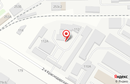 Оптовая фирма КерамПласт на 2-ой Краснодарской улице на карте