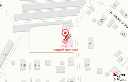Отделение скорой помощи на улице Маяковского на карте