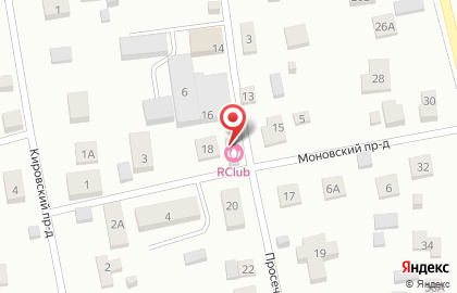 Студия эстетики лица и тела RClub на карте