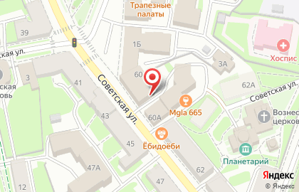 Магазин Дом Дверей на Советской улице на карте