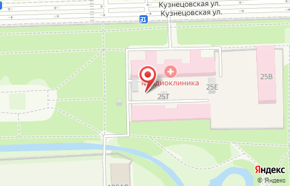 Каток в Гагарин парке на карте