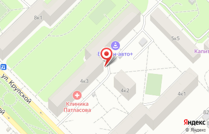 Бриза-МСК на улице Крупской на карте
