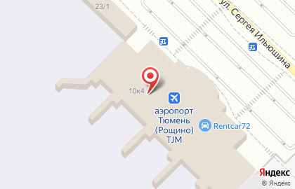 Таможенный пост Аэропорт Рощино на карте