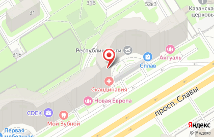 Магазин инженерной сантехники Смоленка в Фрунзенском районе на карте