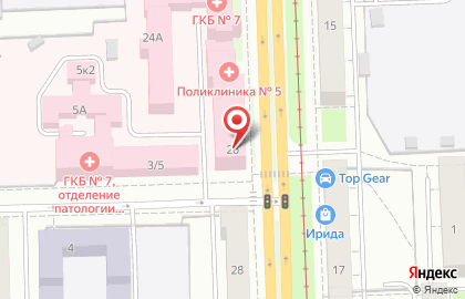 Городская клиническая поликлиника Кабинет неотложной помощи №5 на улице Героев Хасана на карте