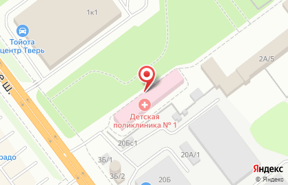 Городская клиническая больница №6 на площади Гагарина на карте