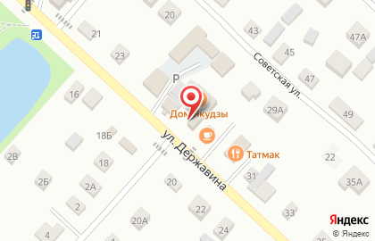 Кафе-бистро Татпицца на карте