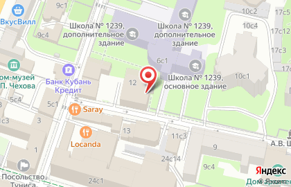 Smart Logistic Group ЗАО в Гранатном переулке на карте