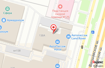 Автосалон Автопассаж Москвич на карте