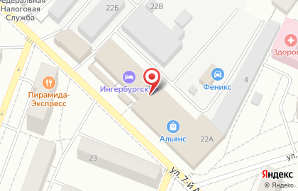 Салон-магазин, ИП Красношлыков М.В. на карте