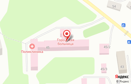 Дивногорская центральная городская больница на карте