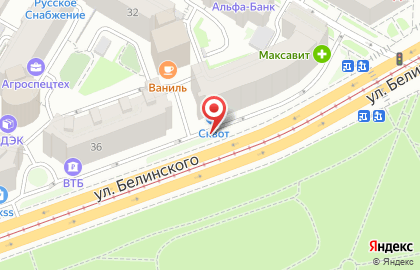 Туристическая фирма Люкс Тур в Нижегородском районе на карте