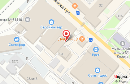 Завод по производству панелей ПВХ Пластик-Профиль в Закамске на карте