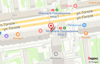 Страховая компания Согласие в Новосибирске на карте