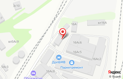 Мебельная мастерская Ясная Поляна на улице Ермакова Роща на карте