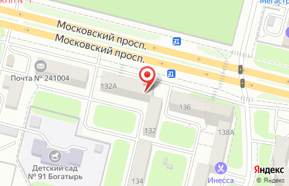 Фирменный магазин кондитерских изделий Славянка на Московском проспекте на карте