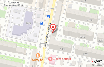 Аптека Лада на улице Тухачевского на карте