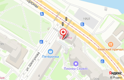 Мастерская по ремонту одежды на ул. Шелгунова, 4 на карте