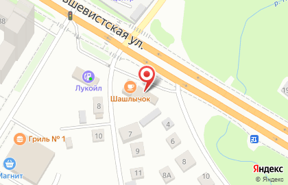 Автокомплекс Bravo на Большевистской улице на карте
